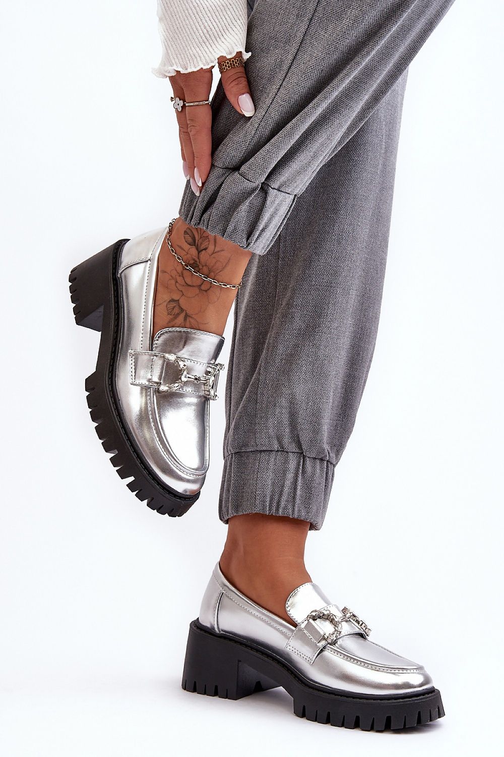  Ниски обувки с ток model 189876 Step in style 