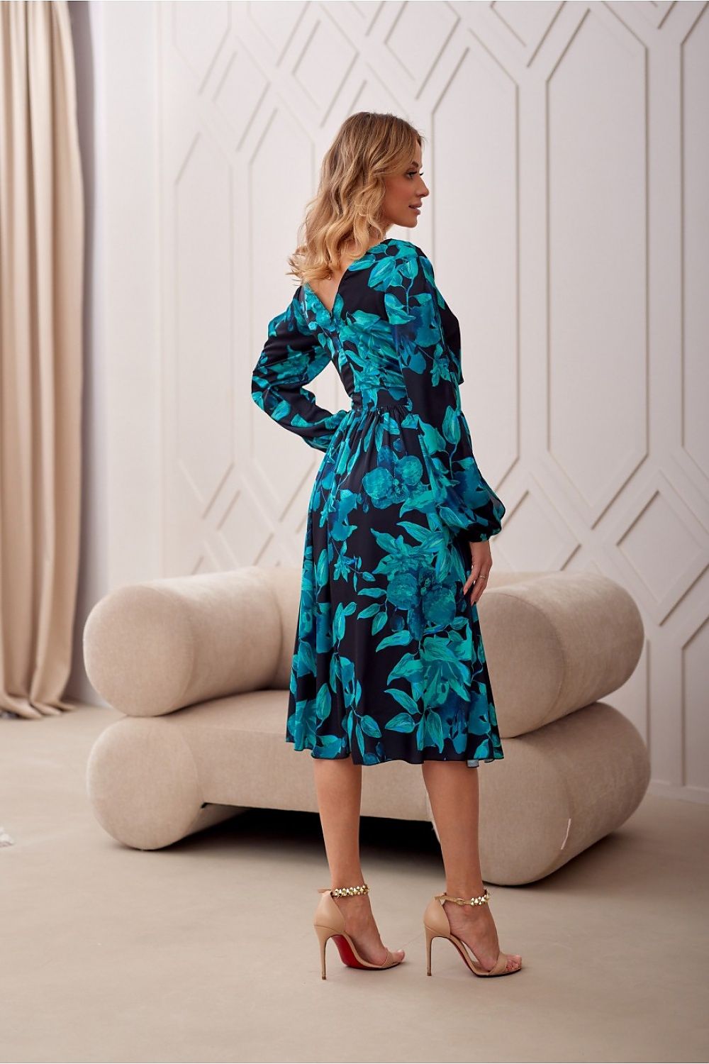  Коктейлна рокля model 192542 Roco Fashion 