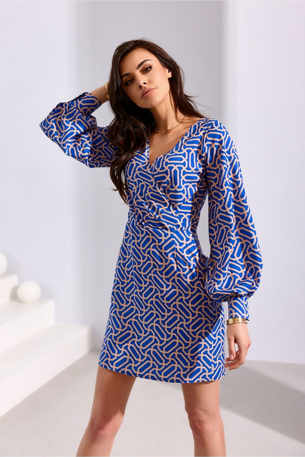 Коктейлна рокля model 194300 Roco Fashion 