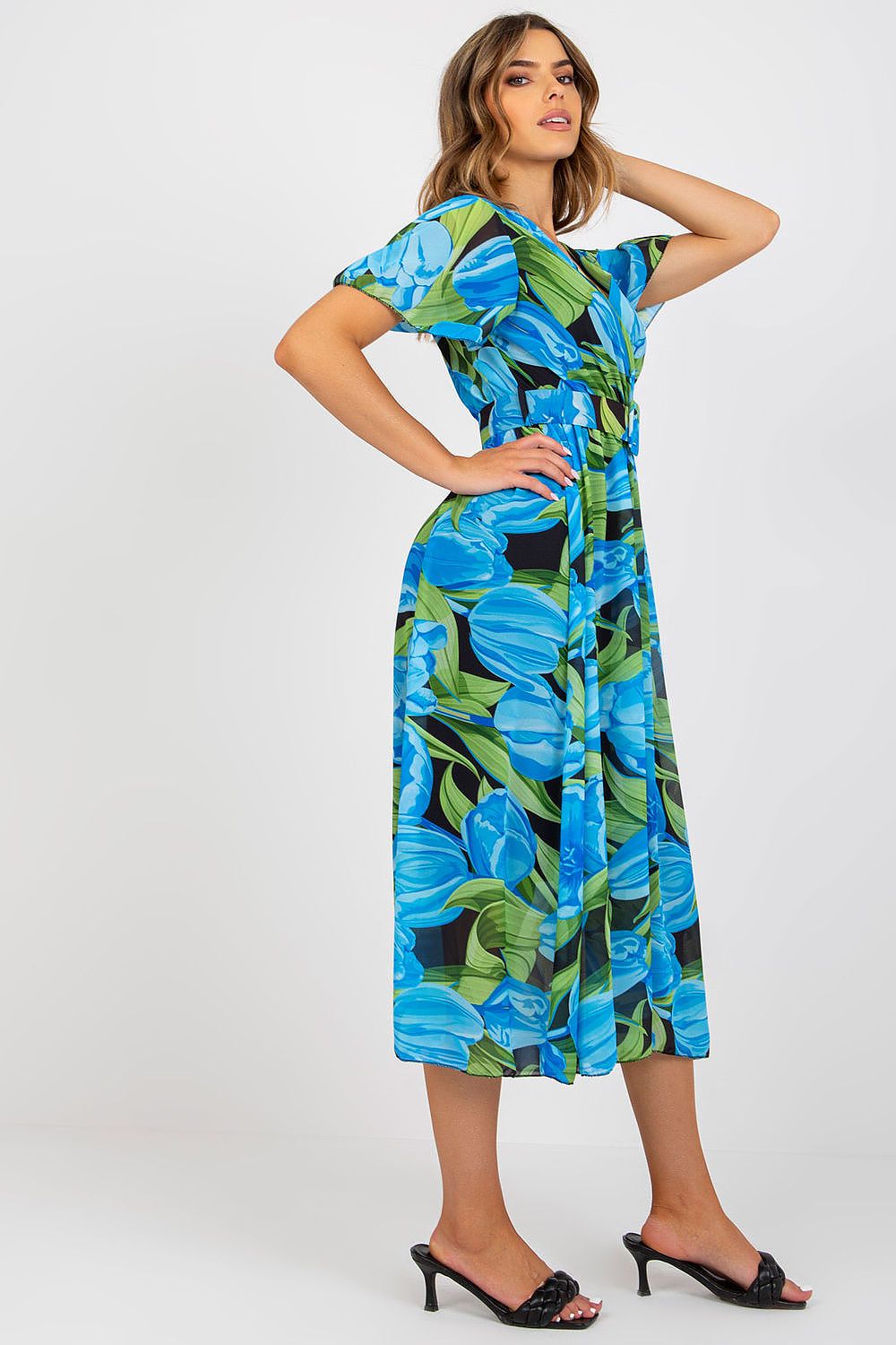  Дневна рокля model 196200 Italy Moda 