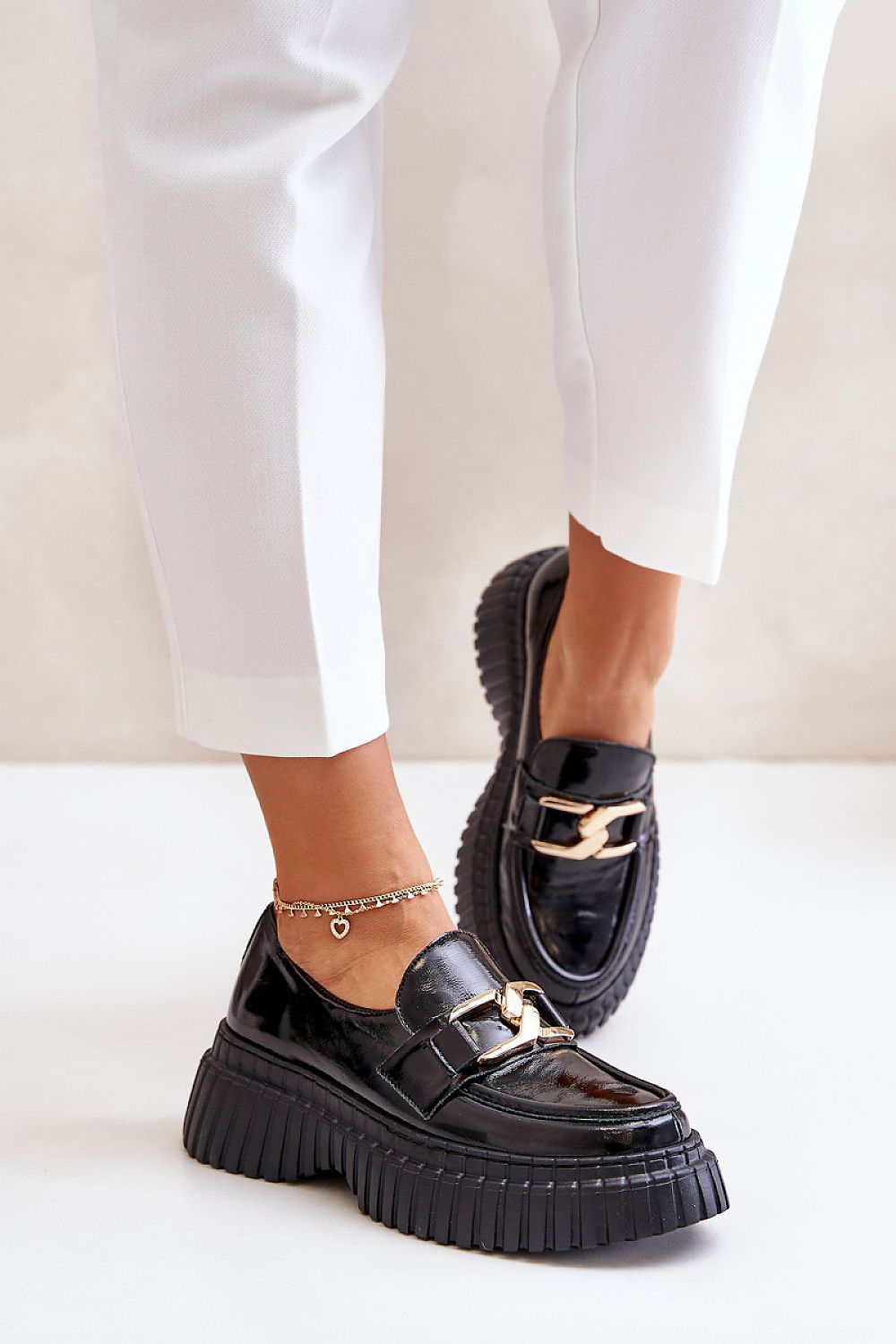  Полуботуши на платформа model 201139 Step in style 