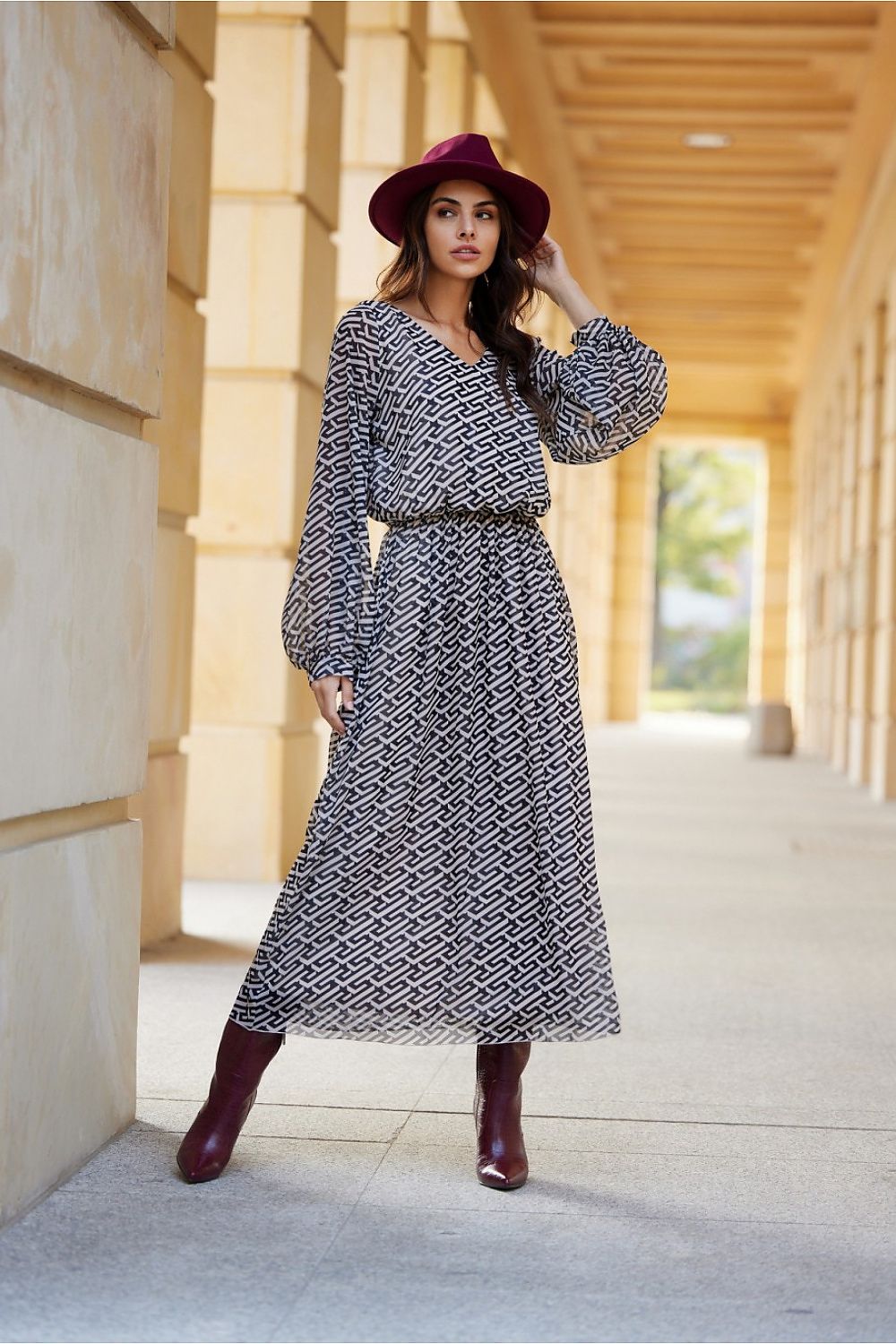  Дневна рокля model 201940 Roco Fashion 