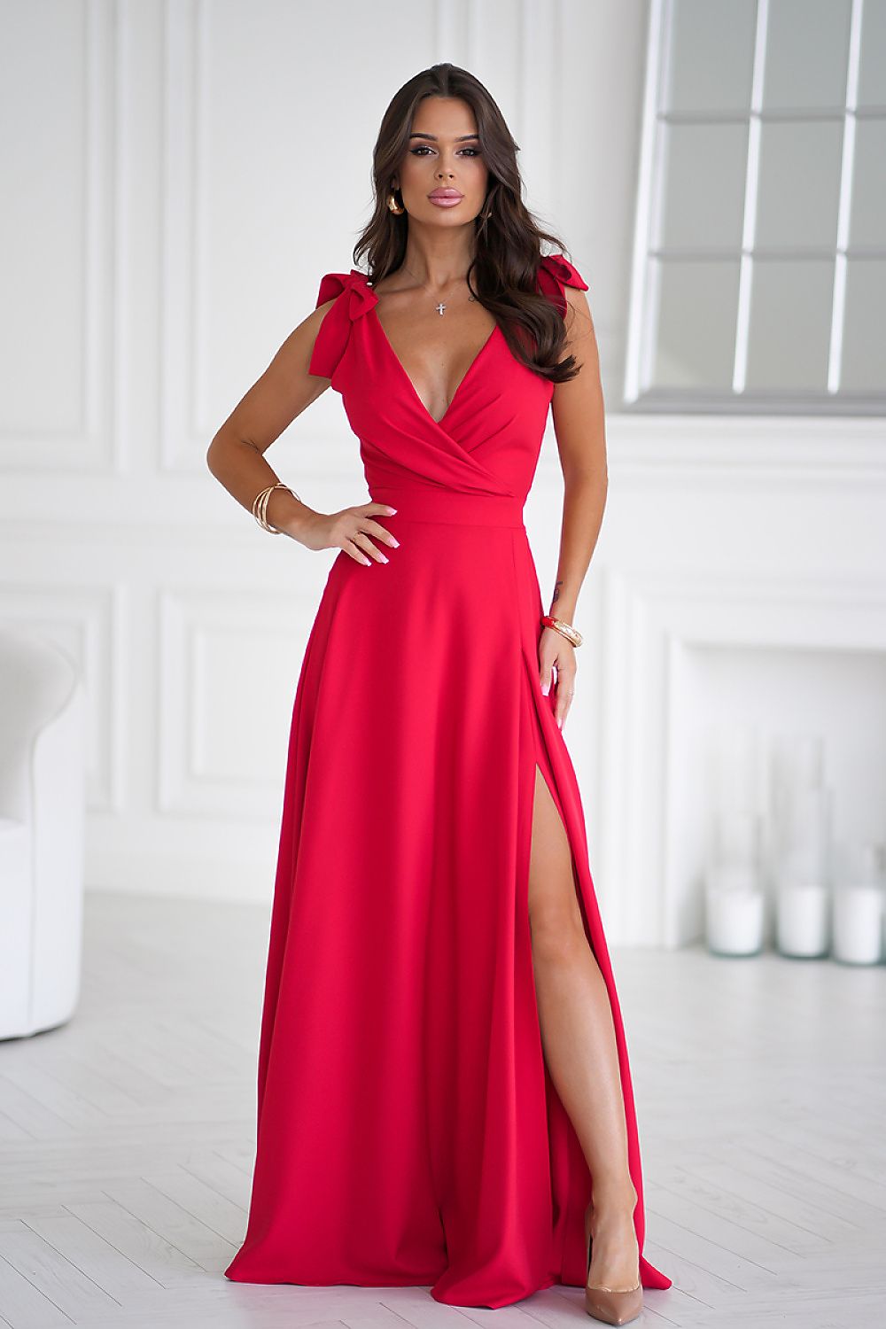  Дълга рокля model 202371 Bicotone 