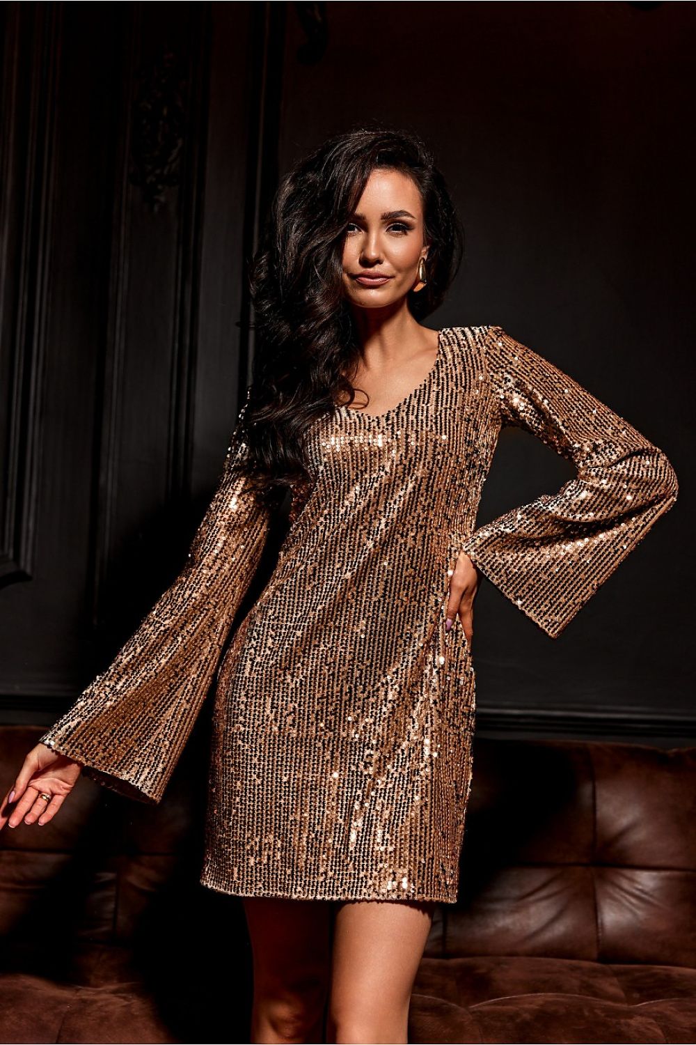  Къса рокля model 203369 Roco Fashion 