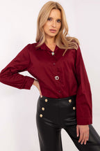  Риза с дълъг ръкав model 204380 Italy Moda 