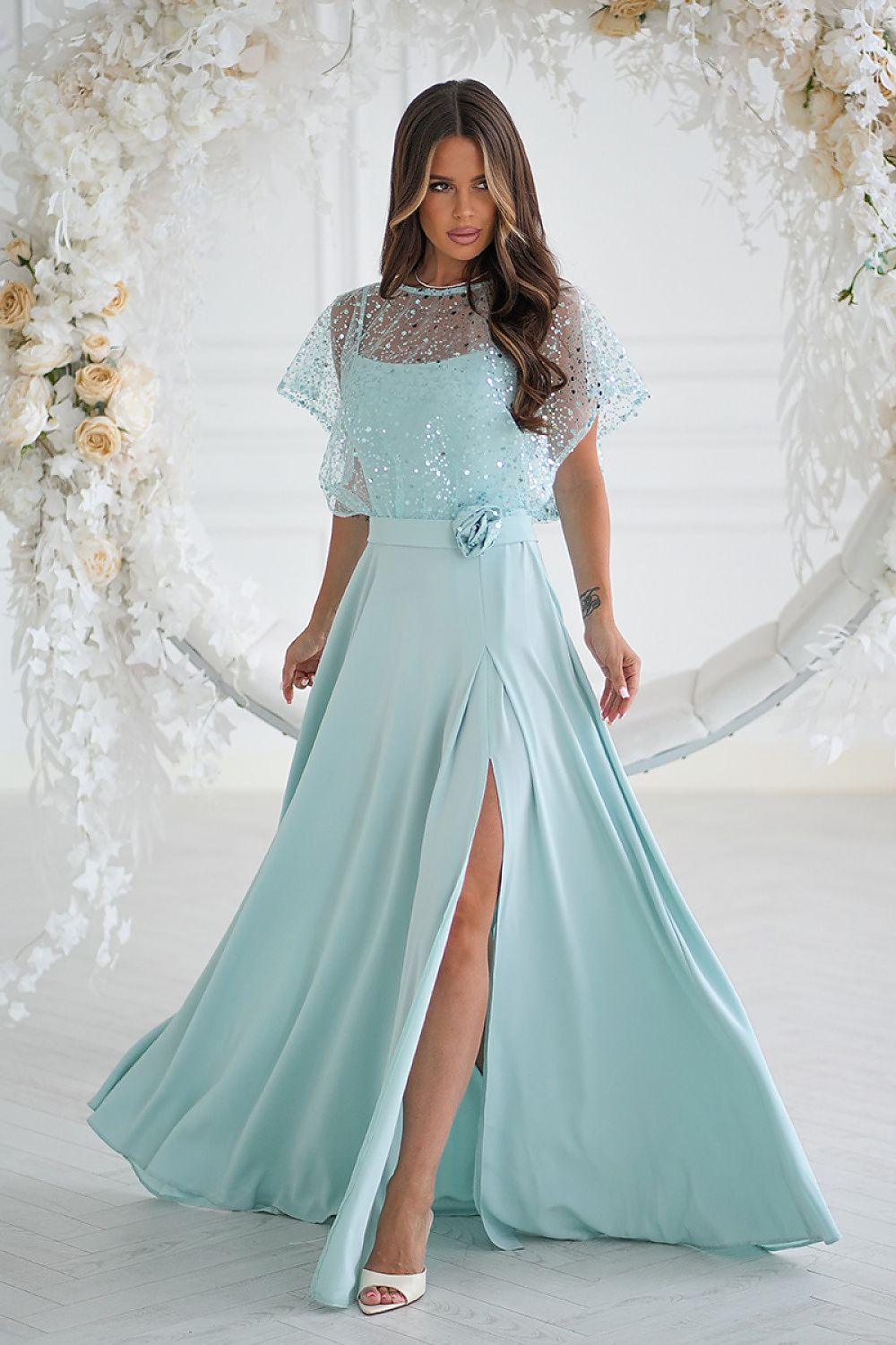  Дълга рокля model 219695 Bicotone 