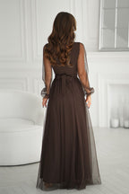  Дълга рокля model 220610 Bicotone 