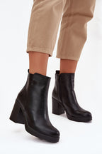  Ботуши с ток model 220709 Step in style 