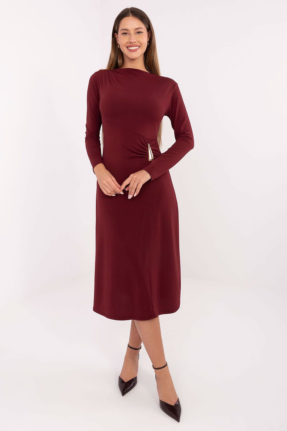  Дневна рокля model 221309 Italy Moda 