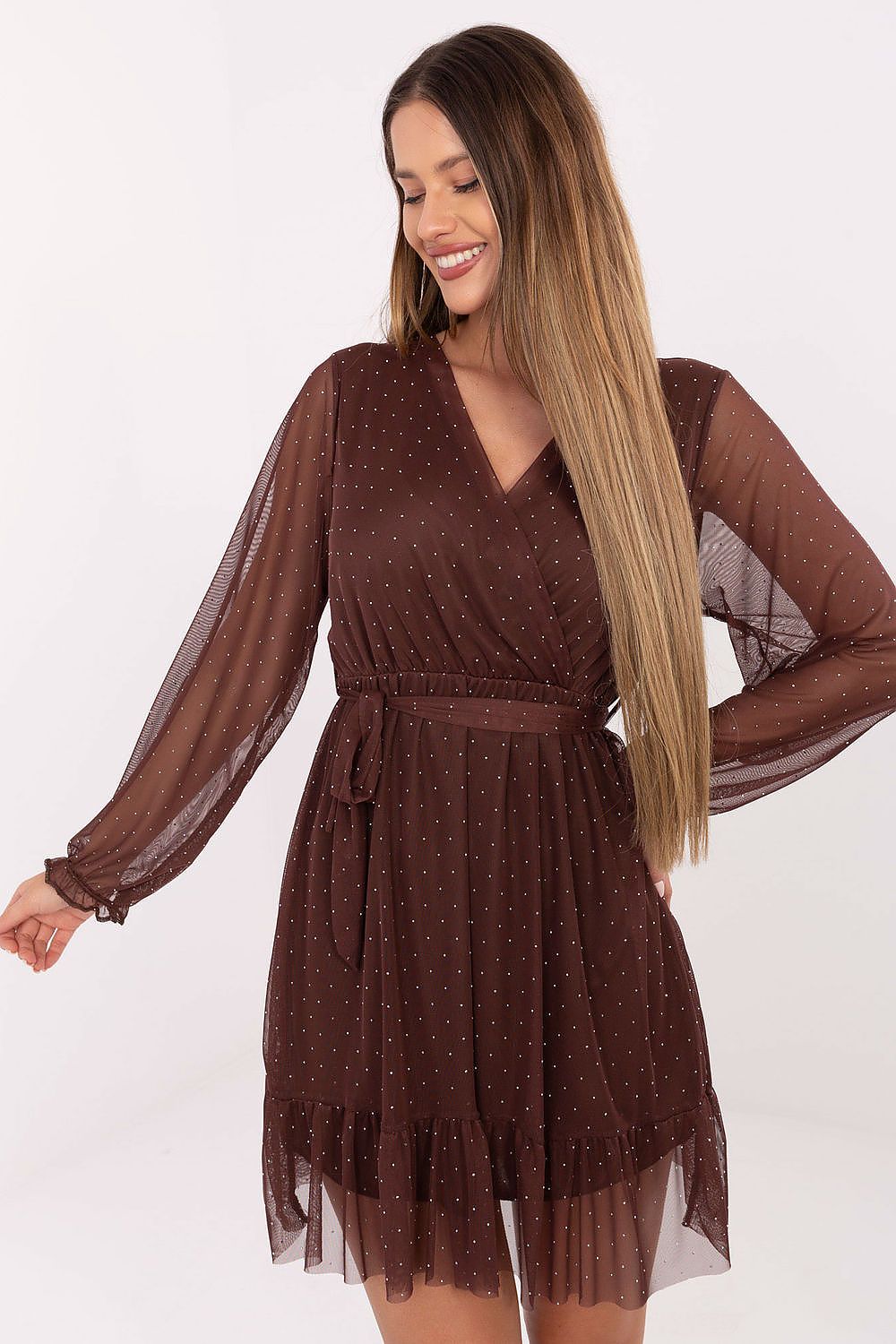  Къса рокля model 221587 Italy Moda 