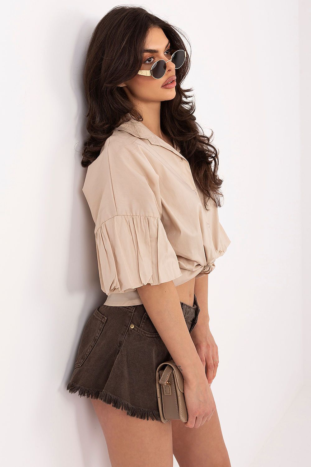  Риза model 226621 Italy Moda 