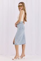 джинсова пола model 228031 Factory Price 