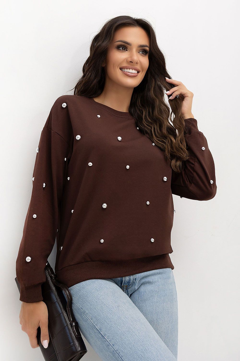  Суитшърт model 230156 Italy Moda 