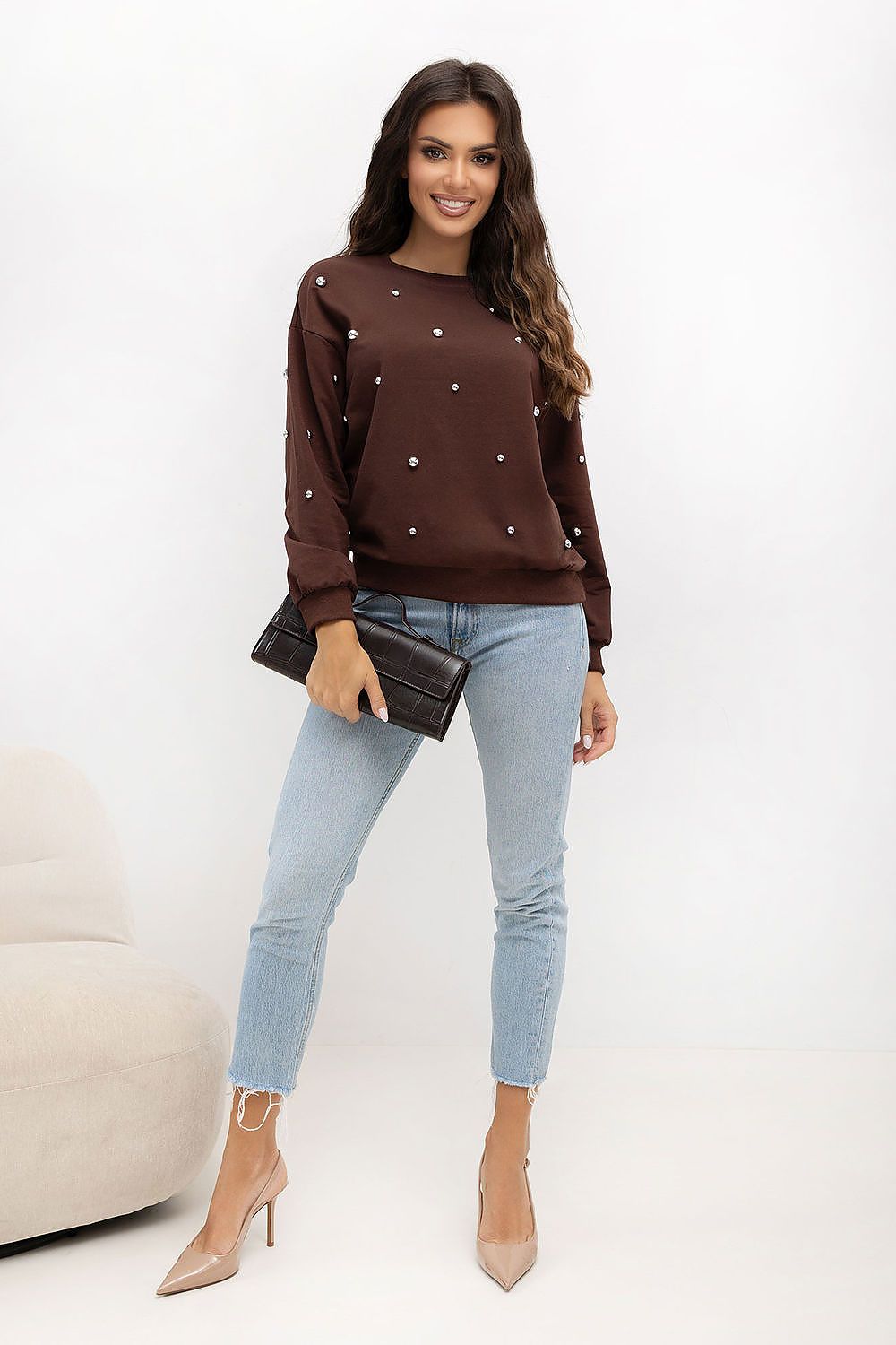  Суитшърт model 230156 Italy Moda 