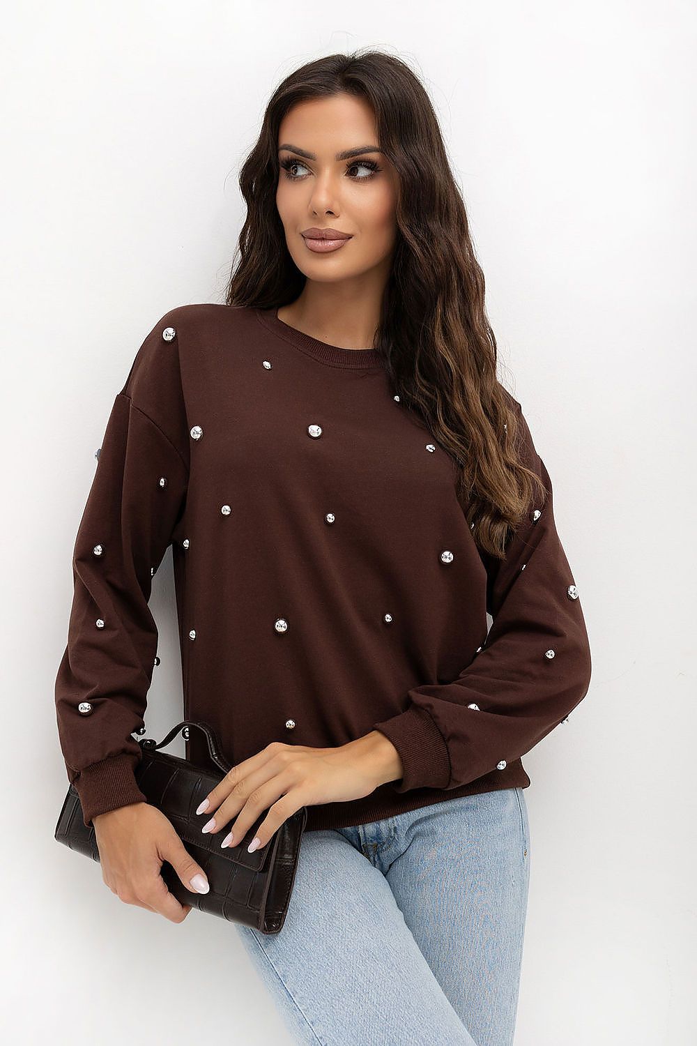  Суитшърт model 230156 Italy Moda 