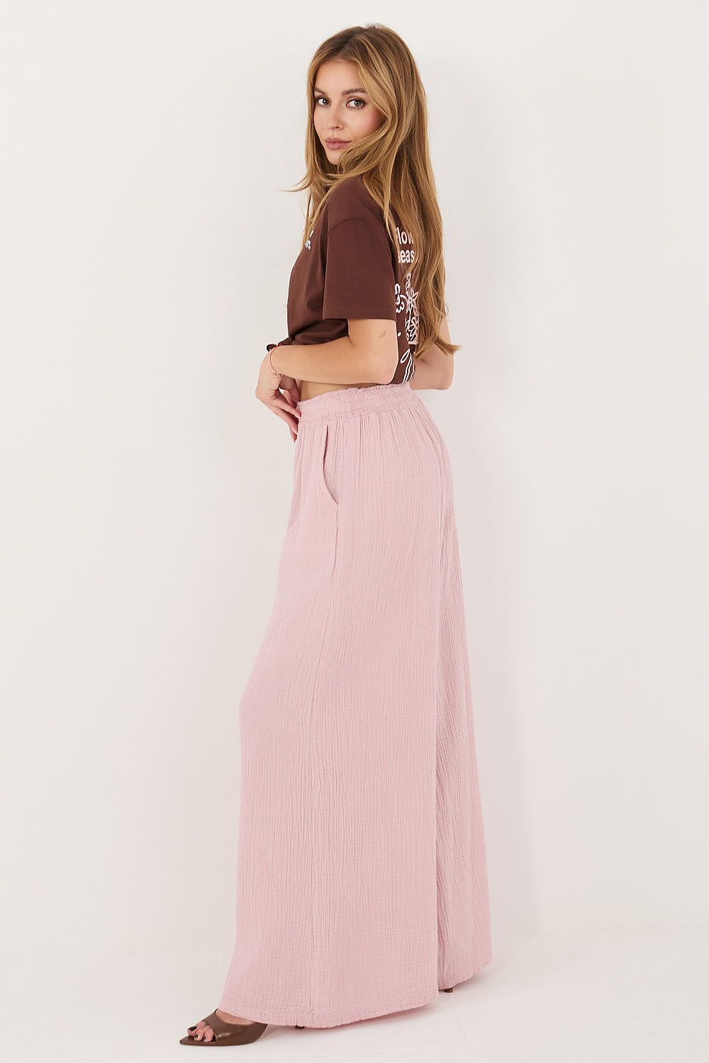  Дамски панталони model 230171 Italy Moda 