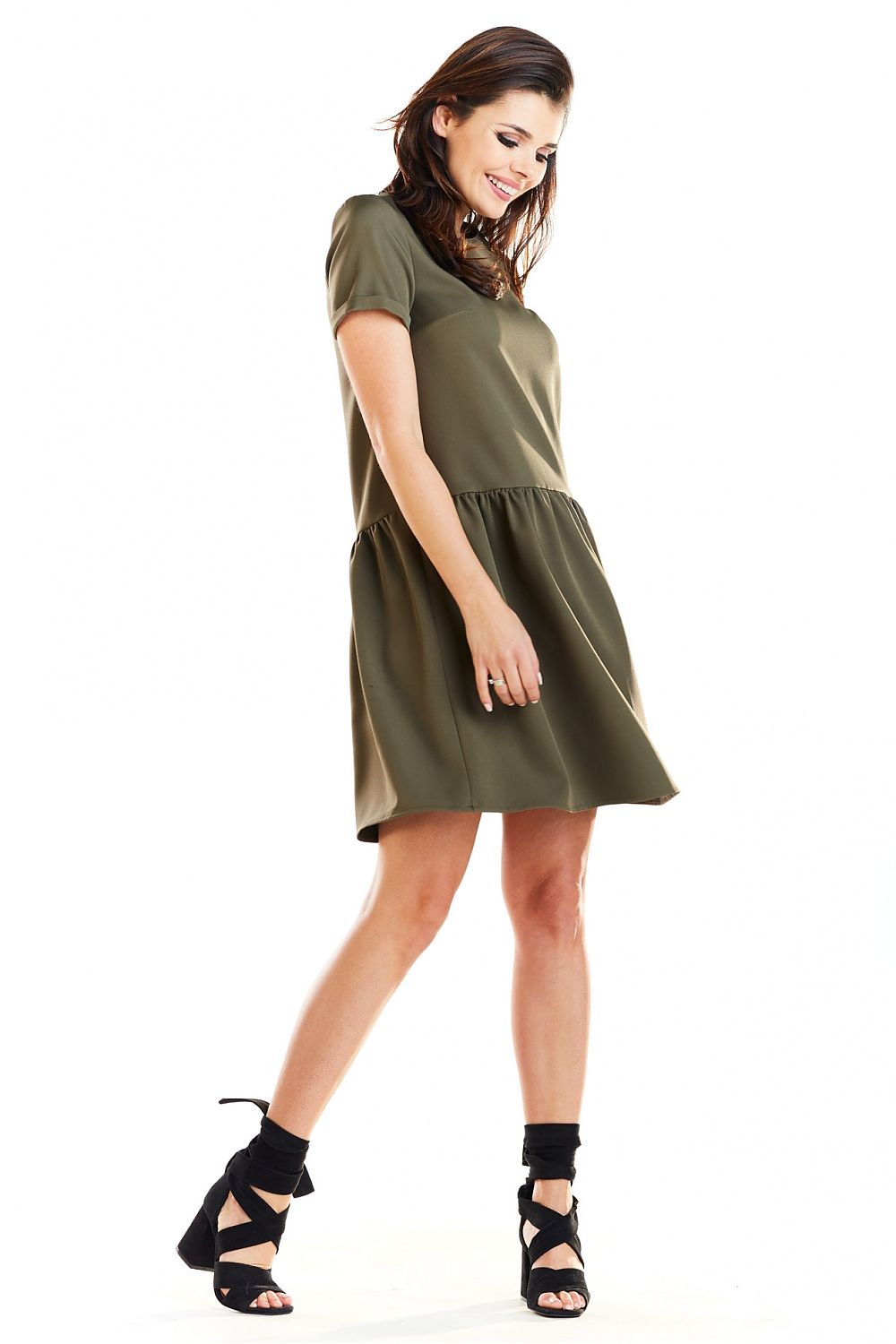  Дневна рокля model 129931 awama 