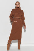  Дневна рокля model 150113 Makadamia 