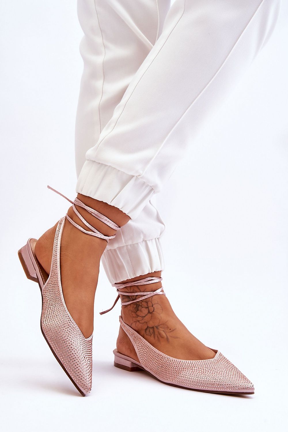  Балетни обувки с каишки model 178020 Step in style 