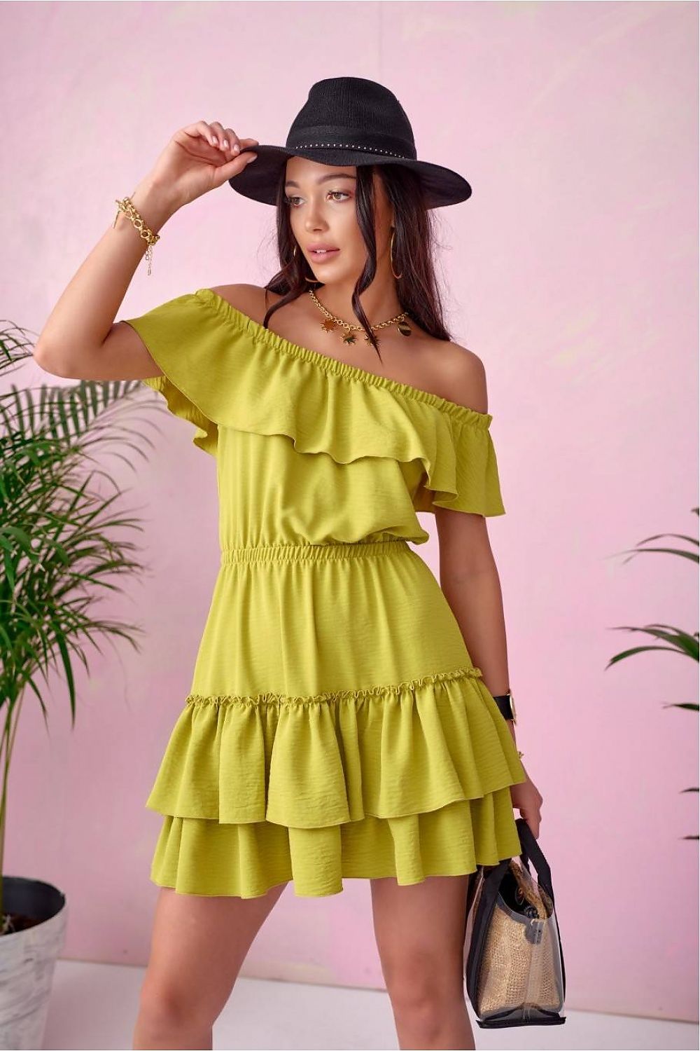  Дневна рокля model 182593 Roco Fashion 