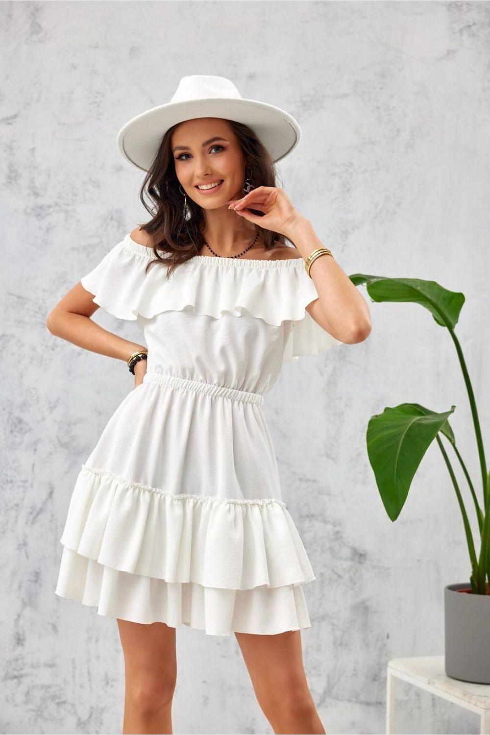  Дневна рокля model 182595 Roco Fashion 