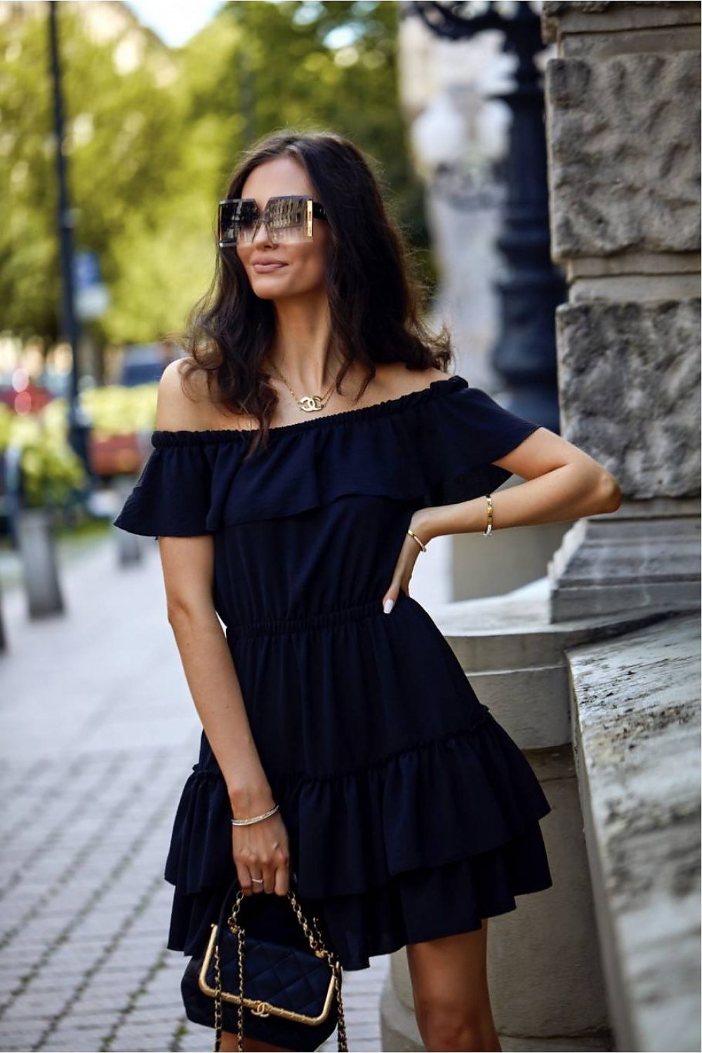  Дневна рокля model 182596 Roco Fashion 
