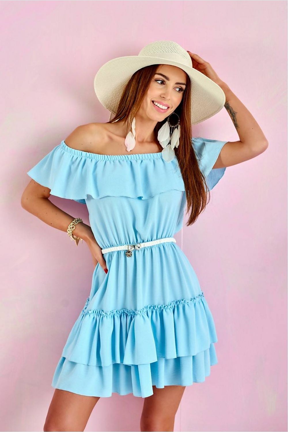  Дневна рокля model 182597 Roco Fashion 
