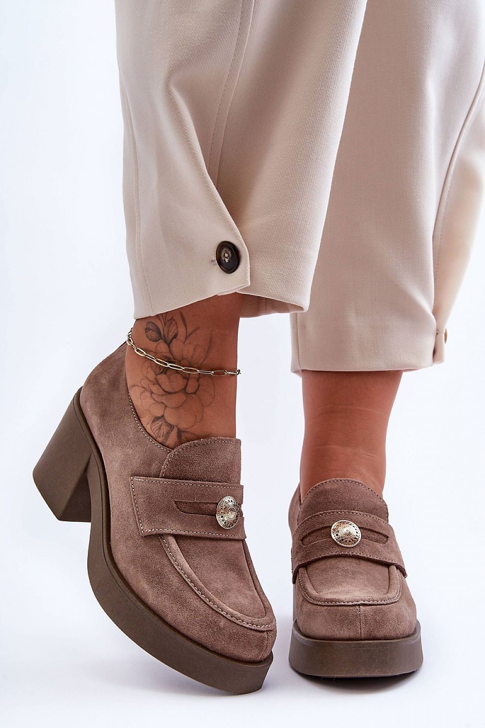  Ниски обувки с ток model 183948 Step in style 