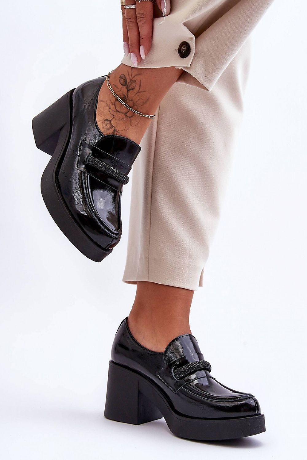  Ниски обувки с ток model 183962 Step in style 