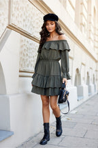  Дневна рокля model 186111 Roco Fashion 